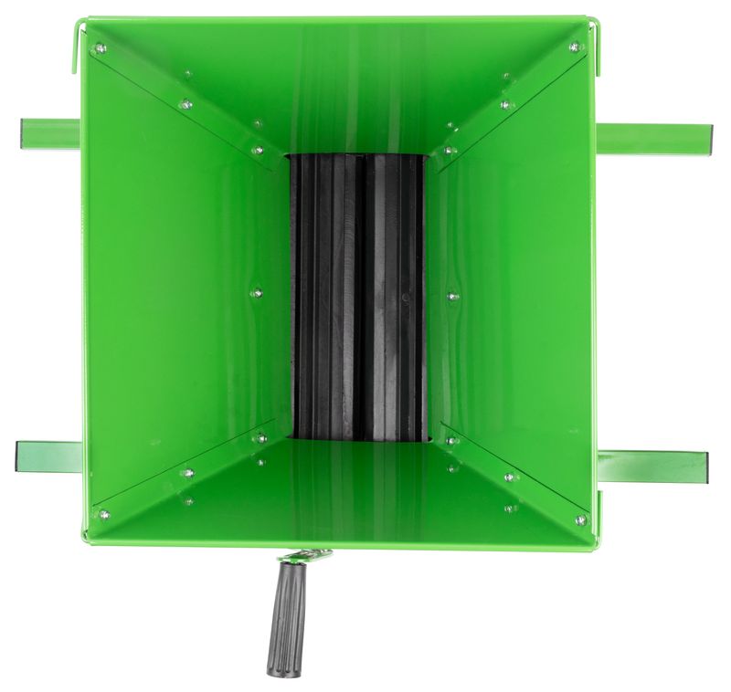 Zdrobitor manual de struguri Viva, metalic, 8,5 kg, culoare verde