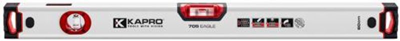 Nivela cu bulă KAPRO 705 Eagle Optivision, 80 cm, 3 libele