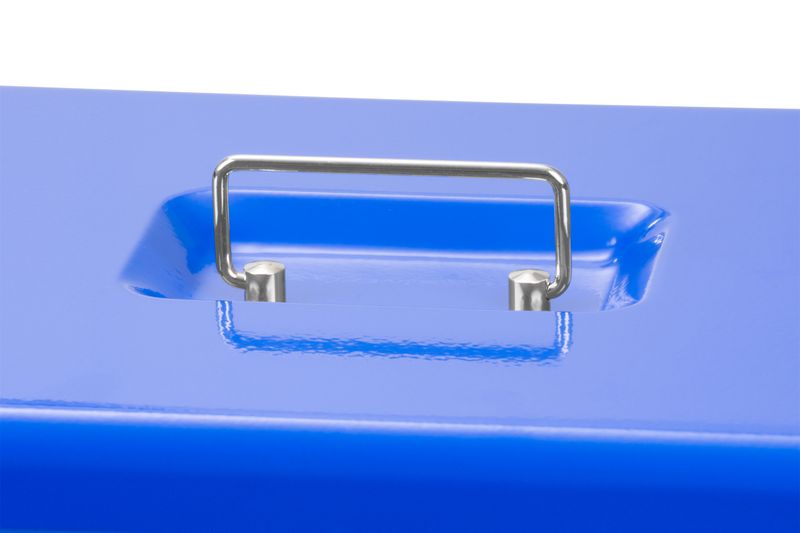 Casetă metalică CashBox pentru bani și monede, 30x25x8,8 cm