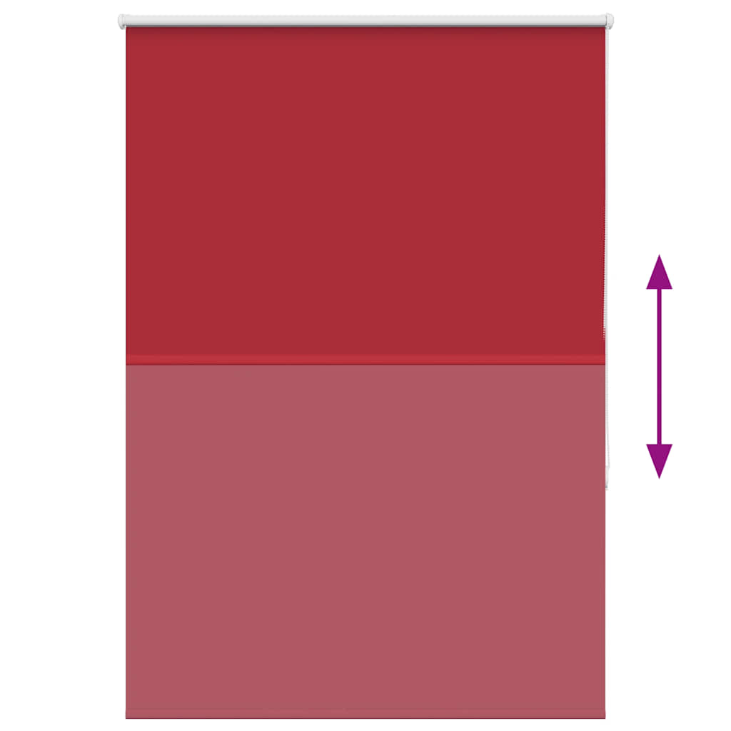 Jaluzea cu role opace Roșu 95x150 cm Lățime material 90,7 cm GartenMobel Dekor