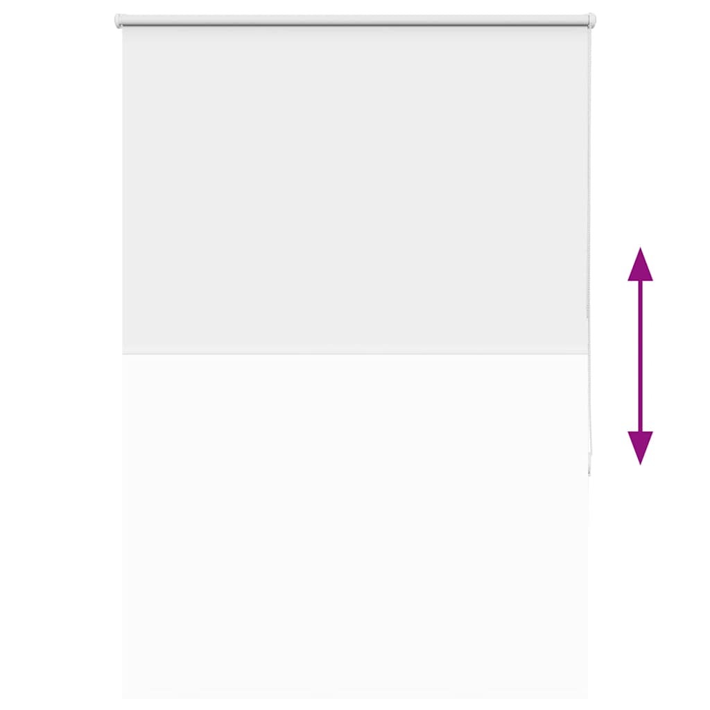Jaluzea cu role opace alb 95x130 cm Lățime material 90,7 cm GartenMobel Dekor