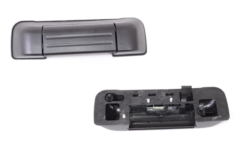 Mâner exterior haion Suzuki Grand Vitara 1997–2005, negru, spate
