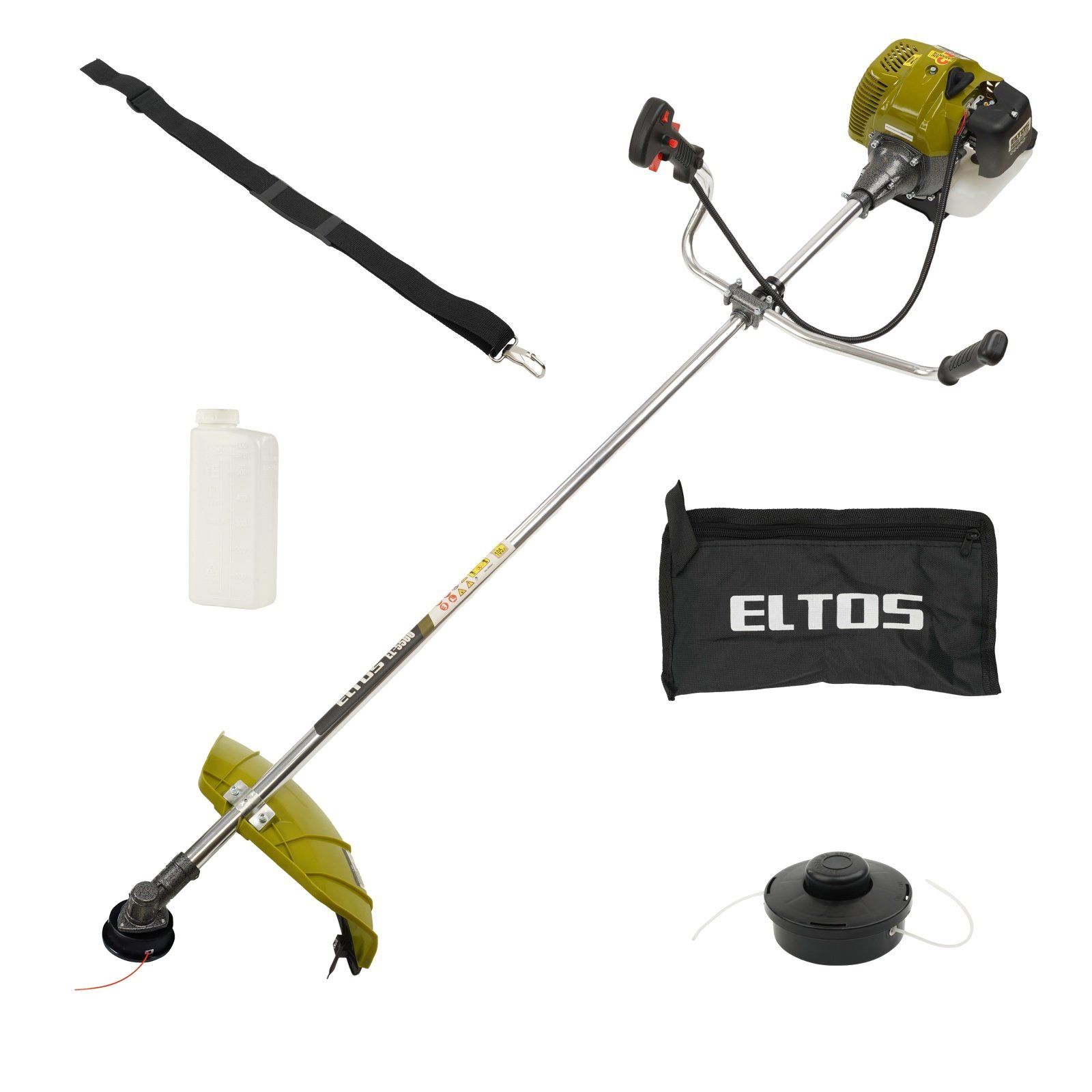 Motocoasă pe benzină ELTOS EL-5500, 4.7 CP, 52cc, tăiere 400 mm