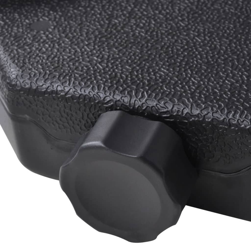 Umbrelă de soare de grădină din aluminiu cu bază portabilă, alb GartenMobel Dekor