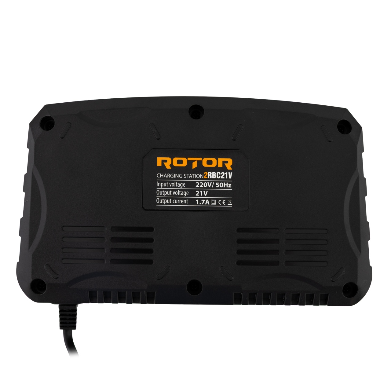 Încărcător ROTOR 2RBC-21V 1.7A pentru acumulatori Li-Ion 21V, dublu