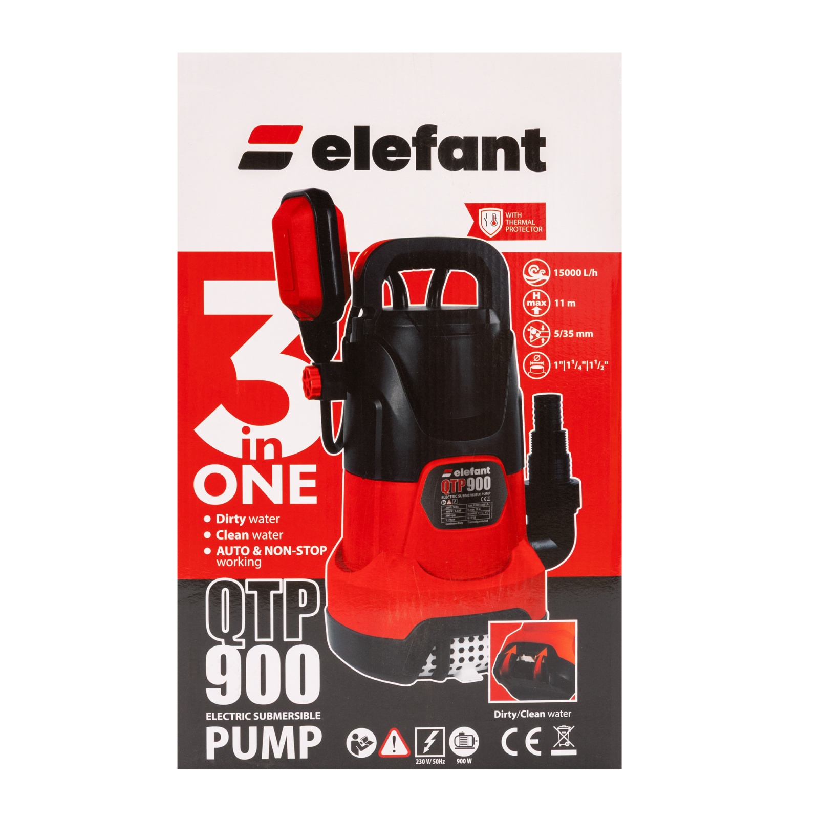 QTP900 pompa submersibila Elefant