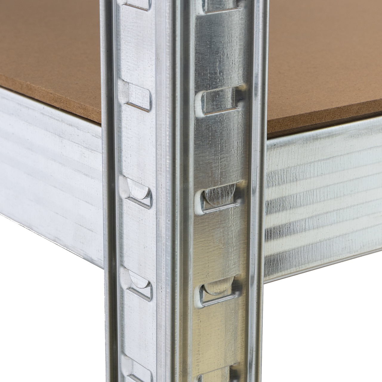 Raft galvanizat pentru depozitare Rotor 70x30x150 cm, 5 polițe, 175 kg/nivel