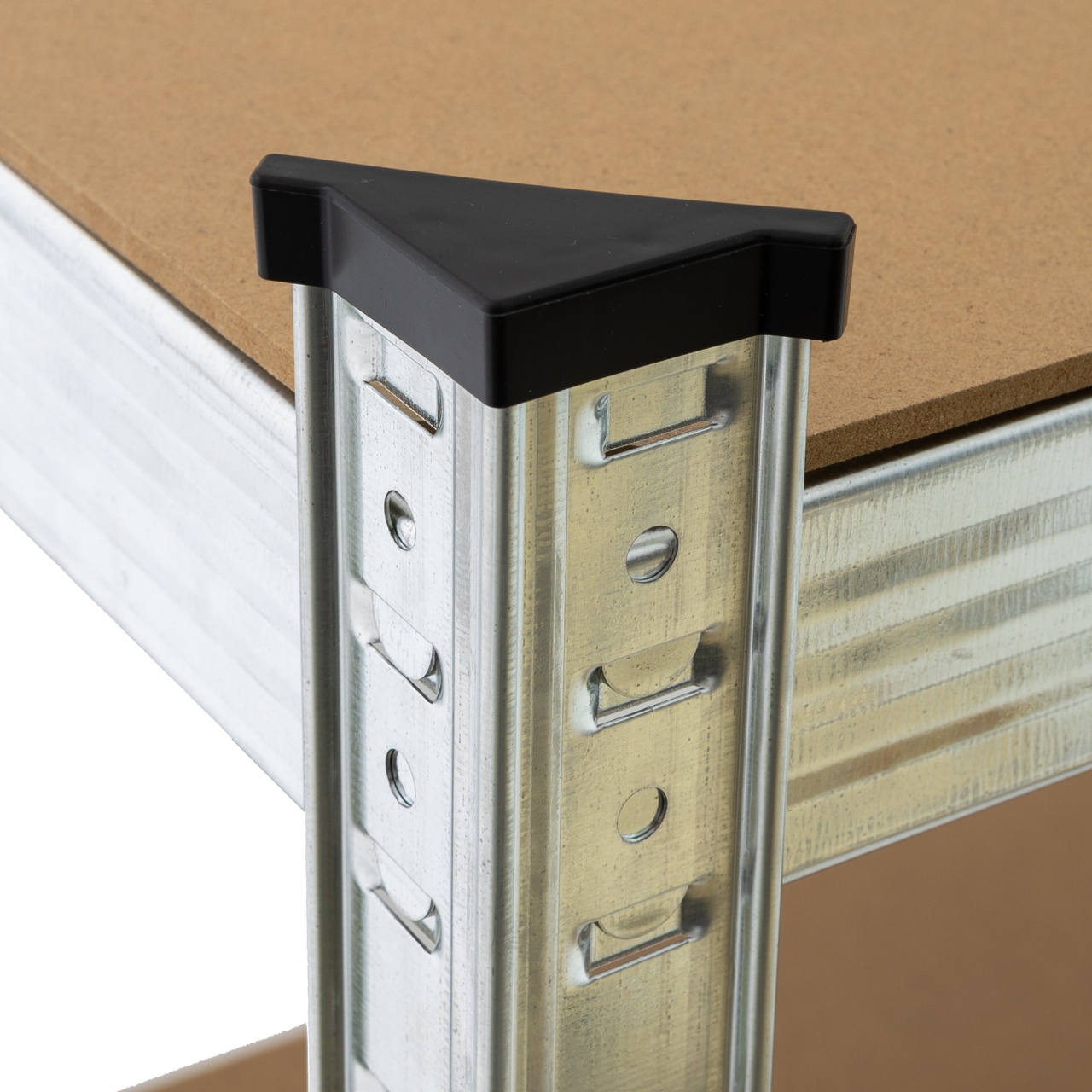 Raft galvanizat ROTOR 90x45x180 cm, 5 polițe, 175 kg/nivel, din oțel