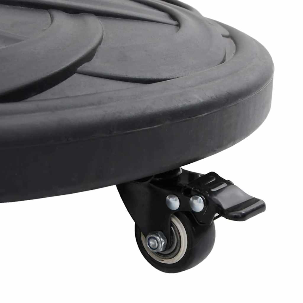 Bază pentru umbrelă Art Deco Negru Ø 45 x 39,5 cm Fier GartenMobel Dekor