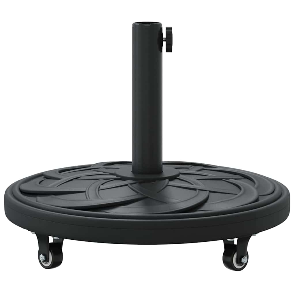 Bază pentru umbrelă Art Deco Negru Ø 45 x 39,5 cm Fier GartenMobel Dekor