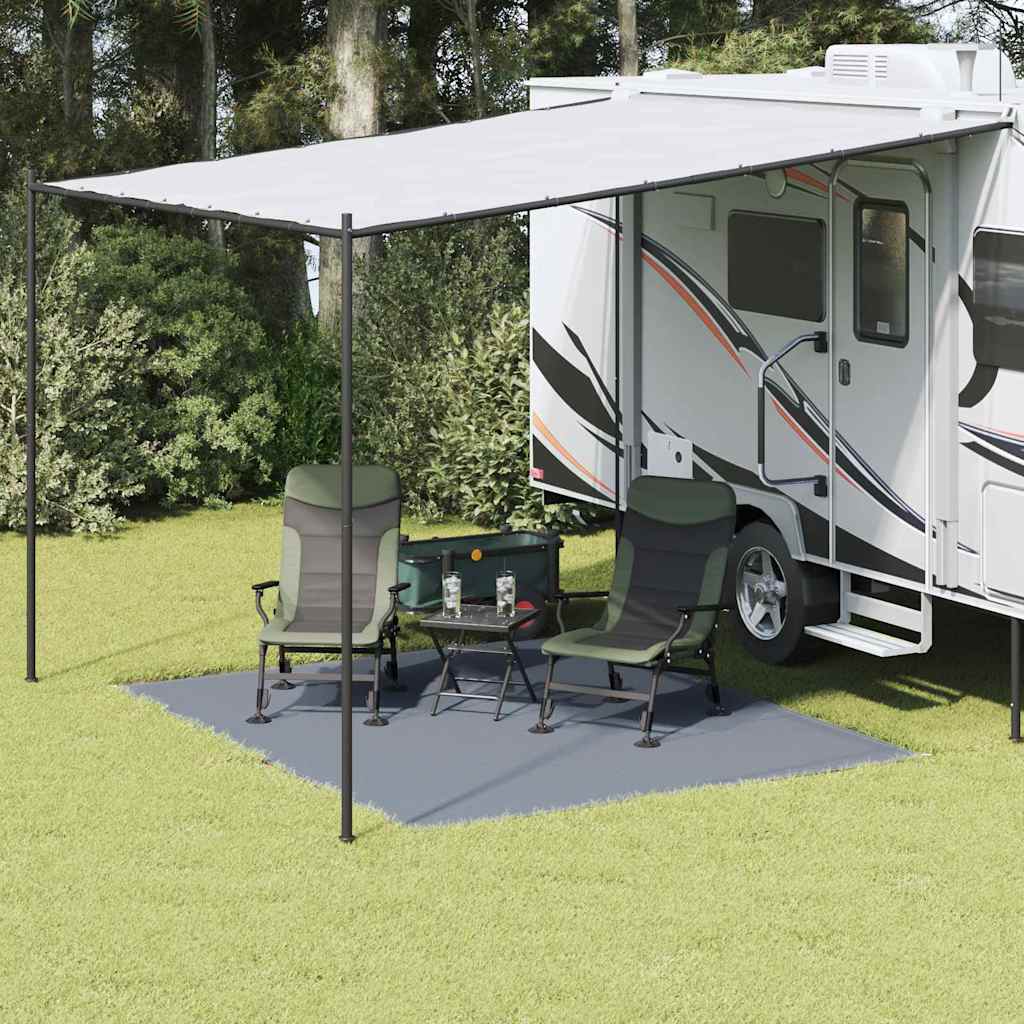 Covoare pentru Cort Albastru și Gri 300 x 250 cm Polietilenă GartenMobel Dekor