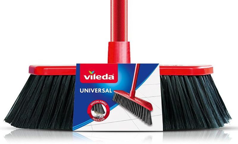 Mătură Vileda Universal pentru interior, cu fibre rezistente
