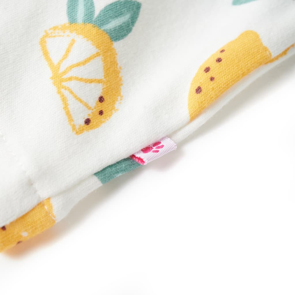 Pantaloni scurți pentru copii, ecru, 104 GartenMobel Dekor