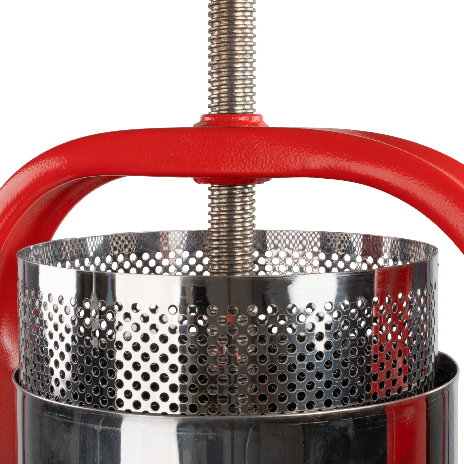 Teasc/presă manuală de struguri Dionis 25 L din inox, încărcare max. 18 kg