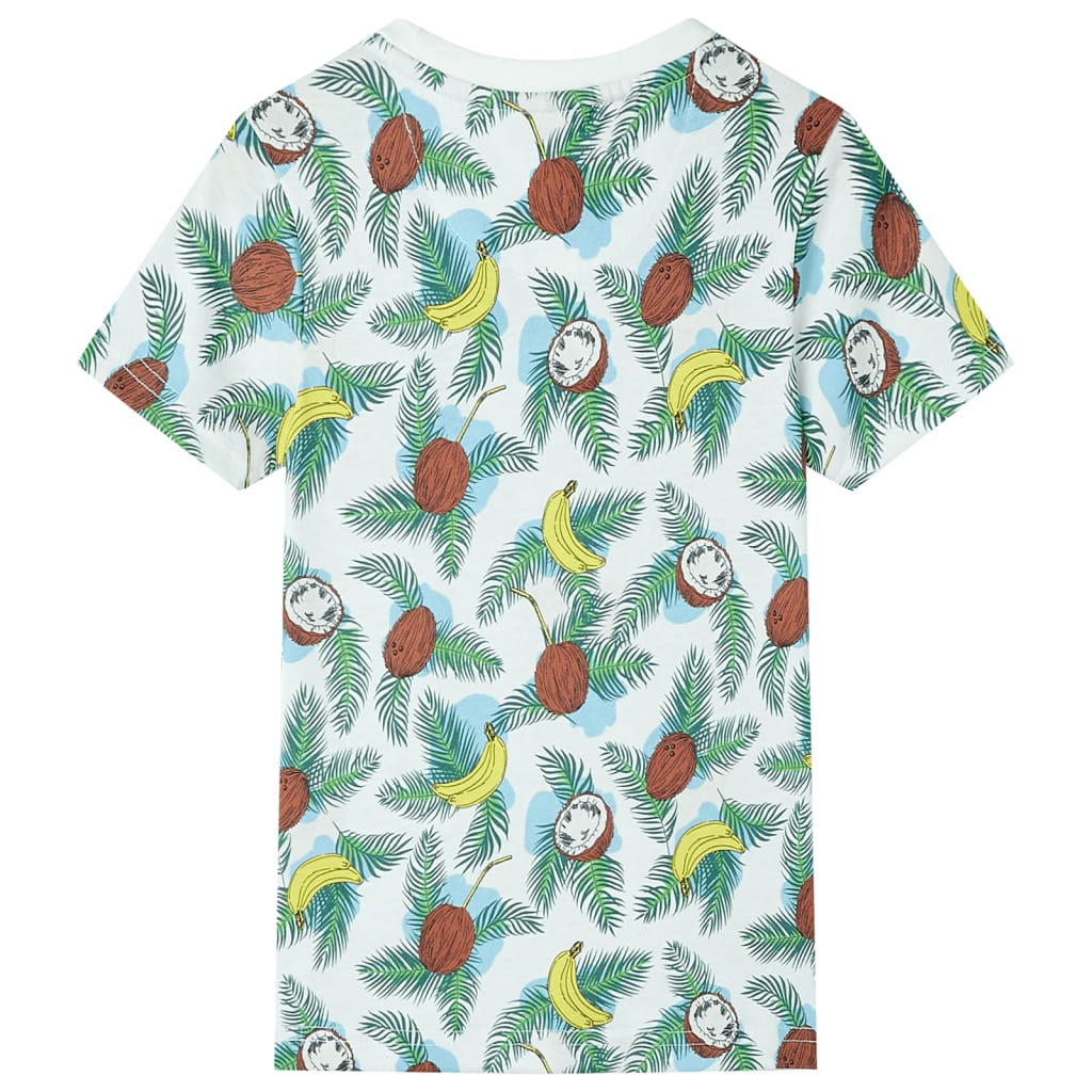 Tricou pentru copii cu mâneci scurte, multicolor, 128 GartenMobel Dekor