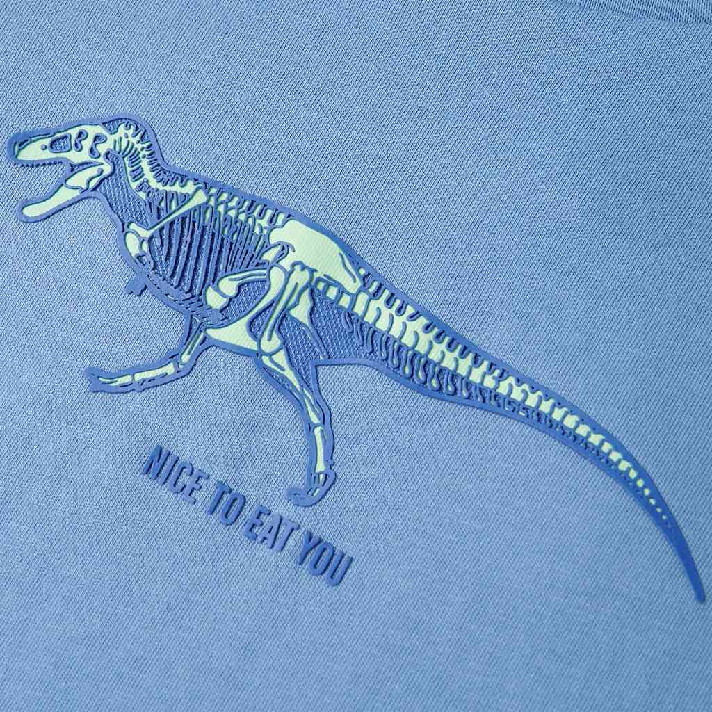 Tricou pentru copii, albastru mediu, 140 GartenMobel Dekor