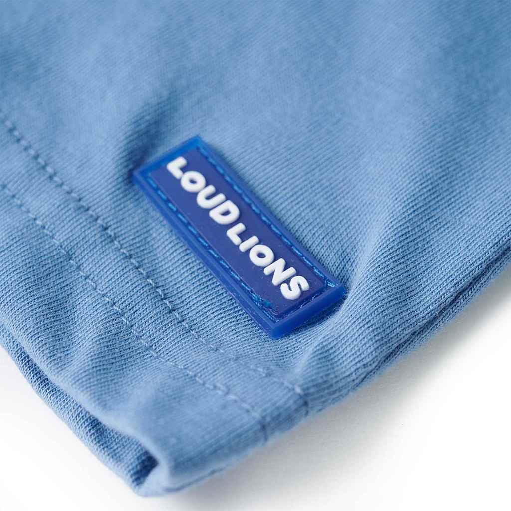 Tricou pentru copii, albastru mediu, 140 GartenMobel Dekor