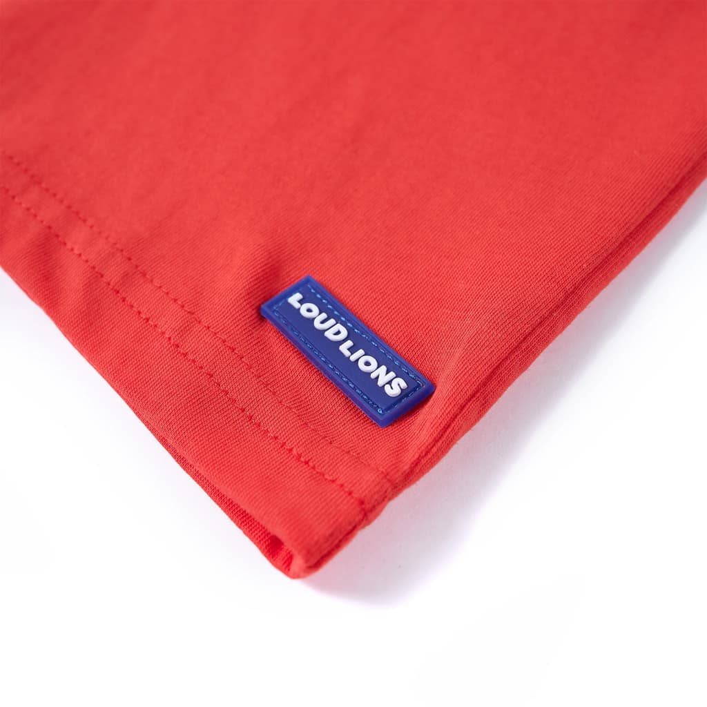 Tricou pentru copii, roșu, 140 GartenMobel Dekor