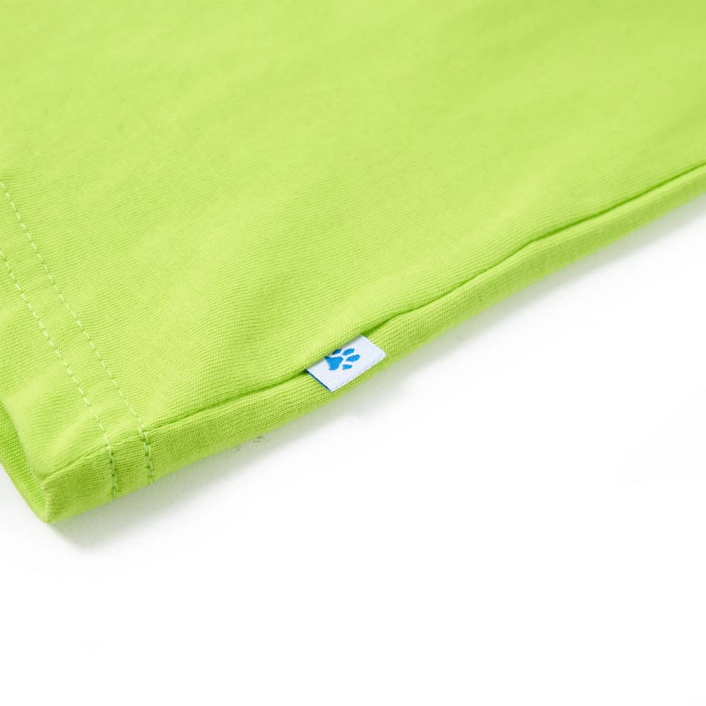 Tricou pentru copii, lime, 116 GartenMobel Dekor