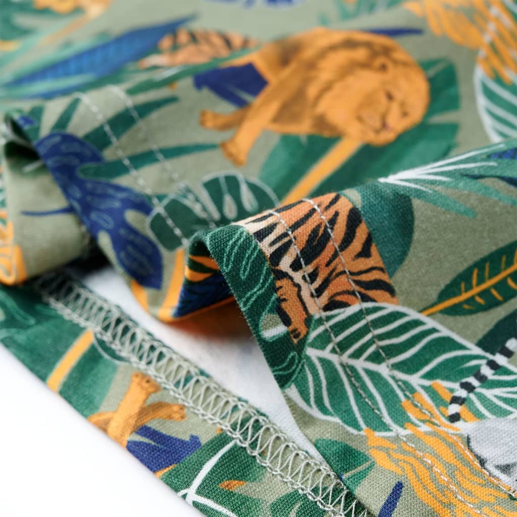 Tricou pentru copii cu mâneci scurte, multicolor, 128 GartenMobel Dekor