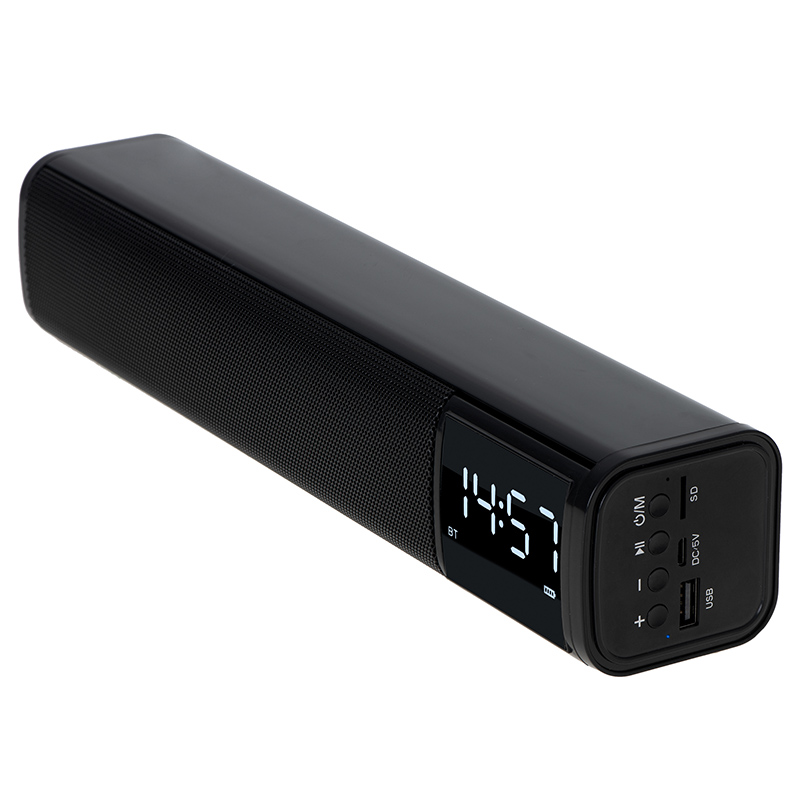 Boxă Bluetooth cu ceas și alarmă Adler AD 1191, stereo 10W, USB/SD/AUX