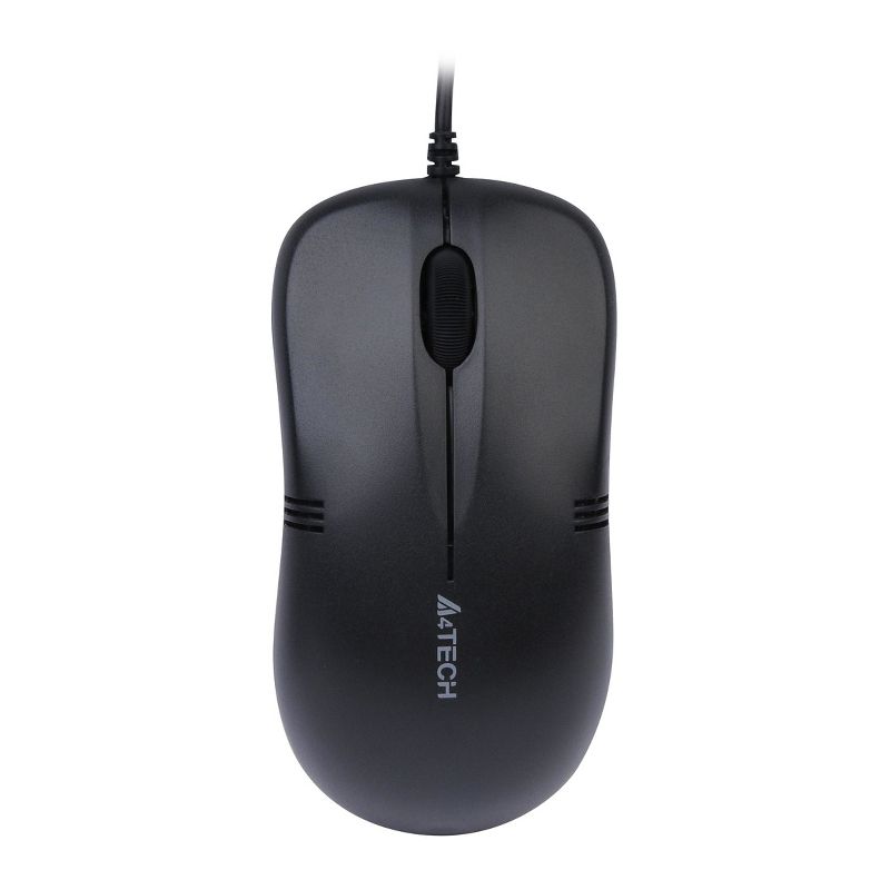 Mouse optic A4Tech V-Track Padless, USB, 1000 DPI, cu fir, negru