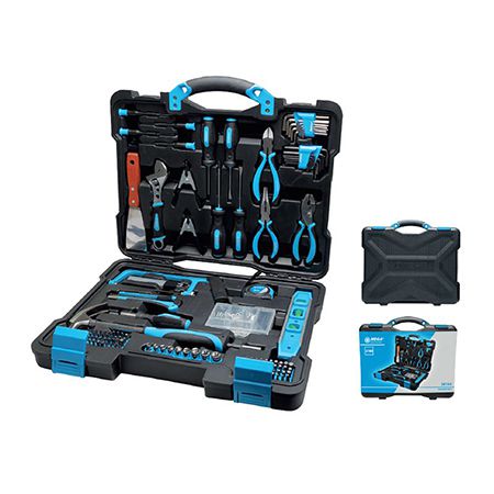 Trusă combinată de scule 144 piese, în valiză de transport