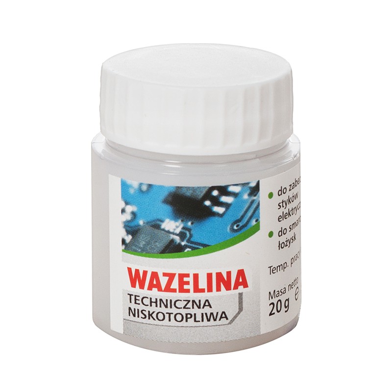 Vaselină tehnică 20 g pentru contacte electrice și lubrifiere rulmenți