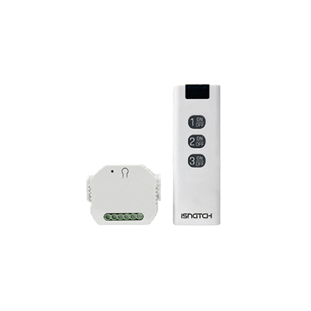 Kit iluminare smart Wi‑Fi + RF Isnatch, modul 10A cu telecomandă