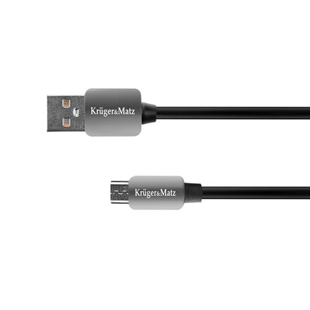Cablu USB la Micro USB 1 m Kruger&Matz pentru încărcare și date