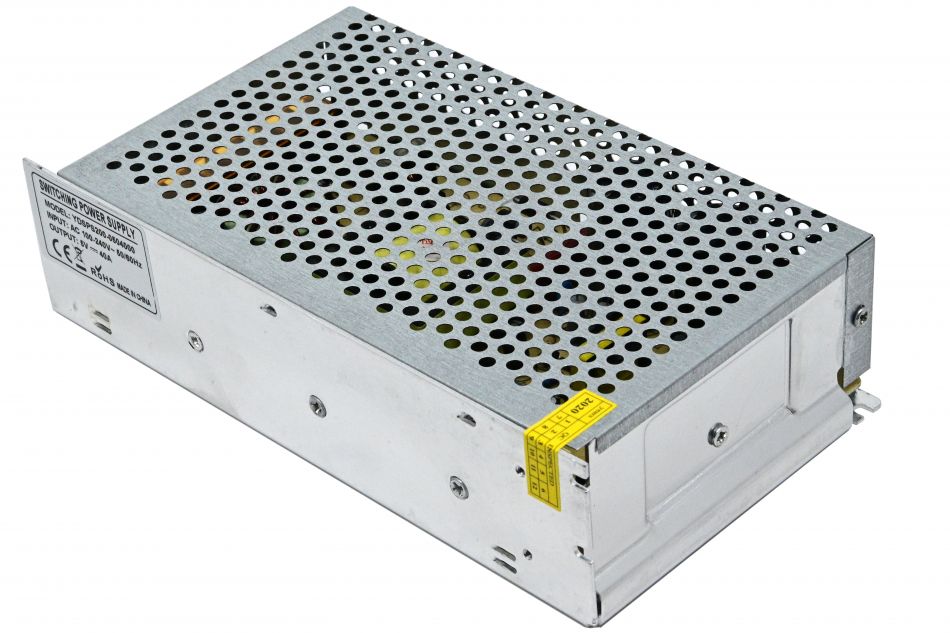 Sursa alimentare YDS 5V 40A comutatie carcasa metalica SafetyGuard Surveillance