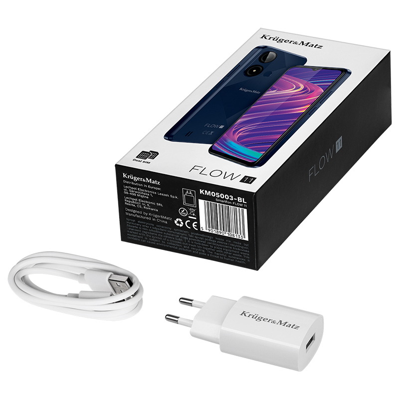 Smartphone Kruger&Matz Flow 11 4GB RAM, 64GB, Android 13, 6.56