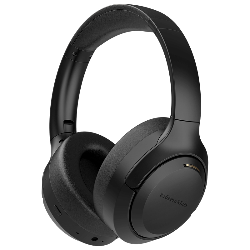 Căști wireless Kruger&Matz F8A cu ANC -30 dB, Bluetooth 5.4, 50 ore