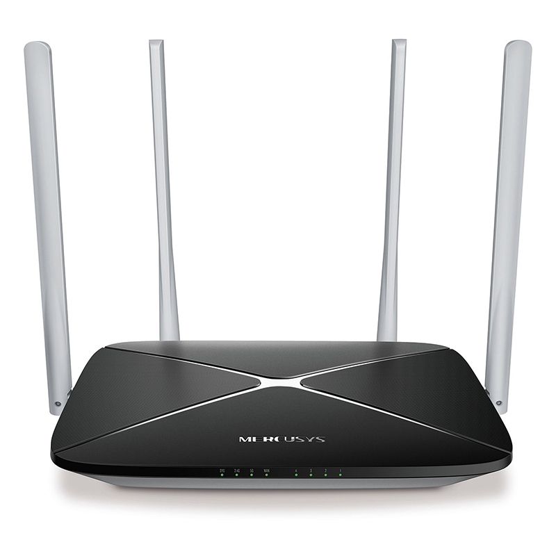 Router Wi‑Fi Mercusys AC1200 Dual Band, 4 antene 5 dBi, control parental