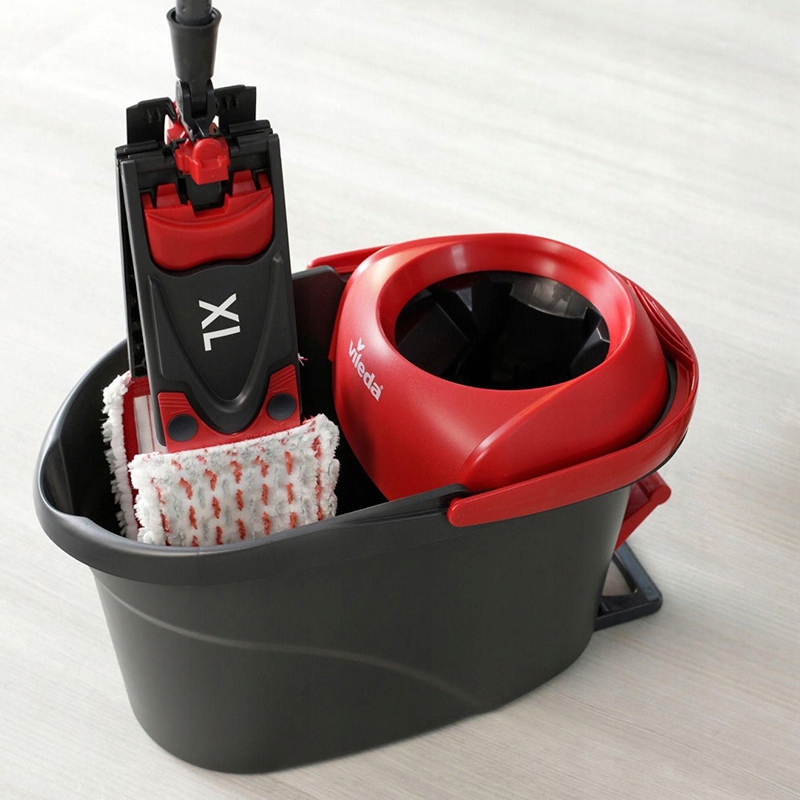 Set mop Vileda Ultramax XL Turbo cu găleată și stoarcere la pedală