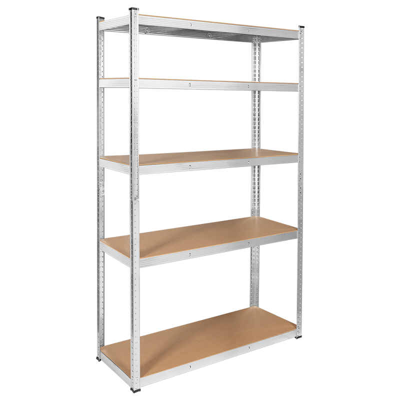 Raft metalic Rebel cu 5 polite MDF, 205x120x45 cm, sarcina 750 kg