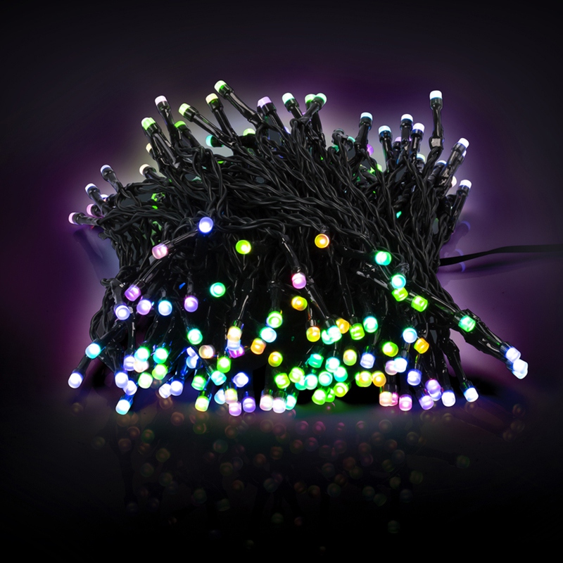Șir luminos festiv smart WiFi Retlux 19,7 m cu 198 LED multicolor