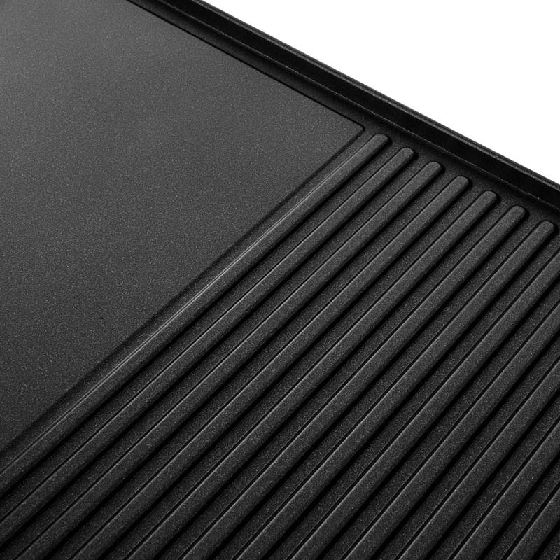 Grătar electric Sencor 2300W, suprafață mare 47x31 cm, antiaderent