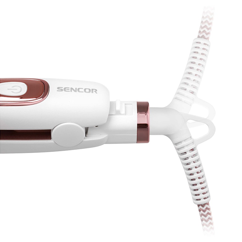 Placă de păr Sencor cu 3 plăci interschimbabile, titan, 140–200°C