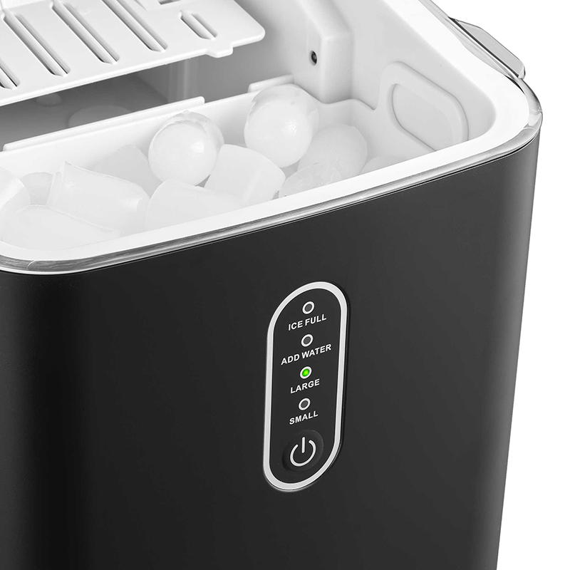 Aparat de făcut cuburi de gheață Sencor, 12 kg/zi, rezervor 1 L, negru