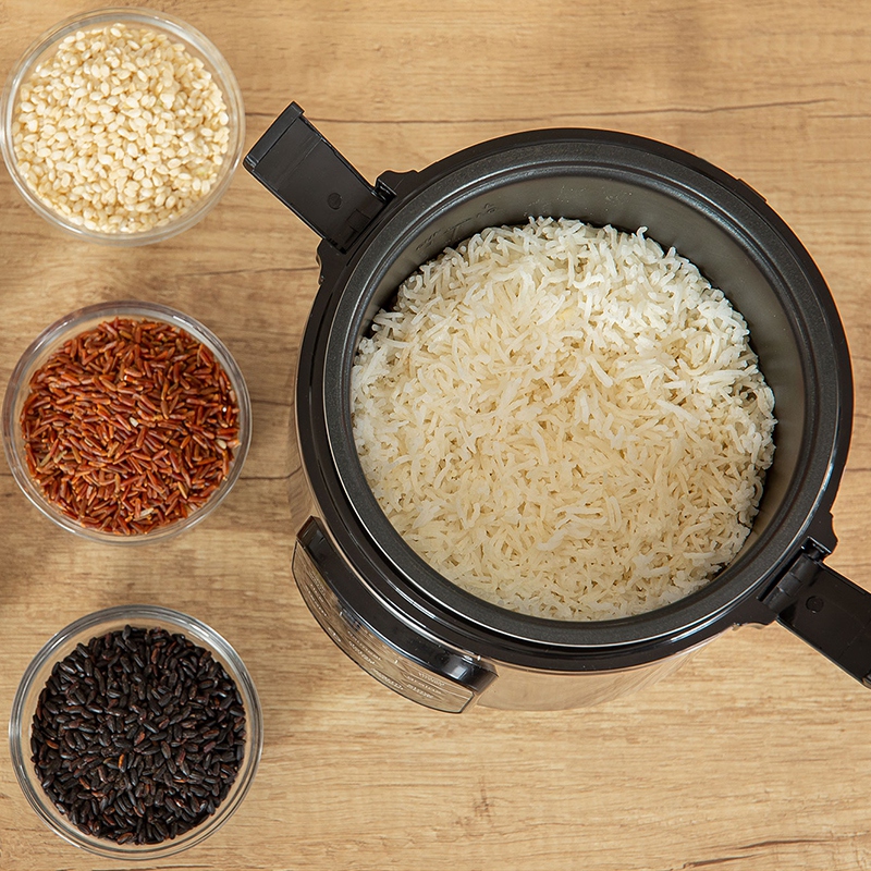 Aparat multifuncțional pentru gătit orez Sencor 350 W, 0,6 L, 5 programe
