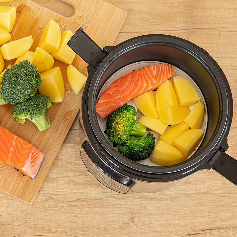 Aparat multifuncțional pentru gătit orez Sencor 350 W, 0,6 L, 5 programe