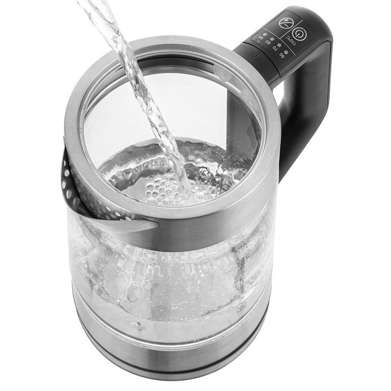 Fierbător electric din sticlă Sencor 1.7L, 2200W, temperatură reglabilă