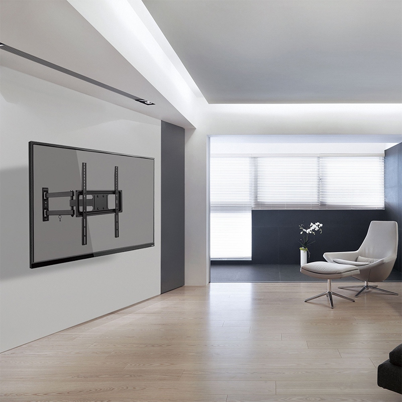 Suport TV de perete Cabletech pentru 32–55 inch, brat extensibil, VESA, 35 kg