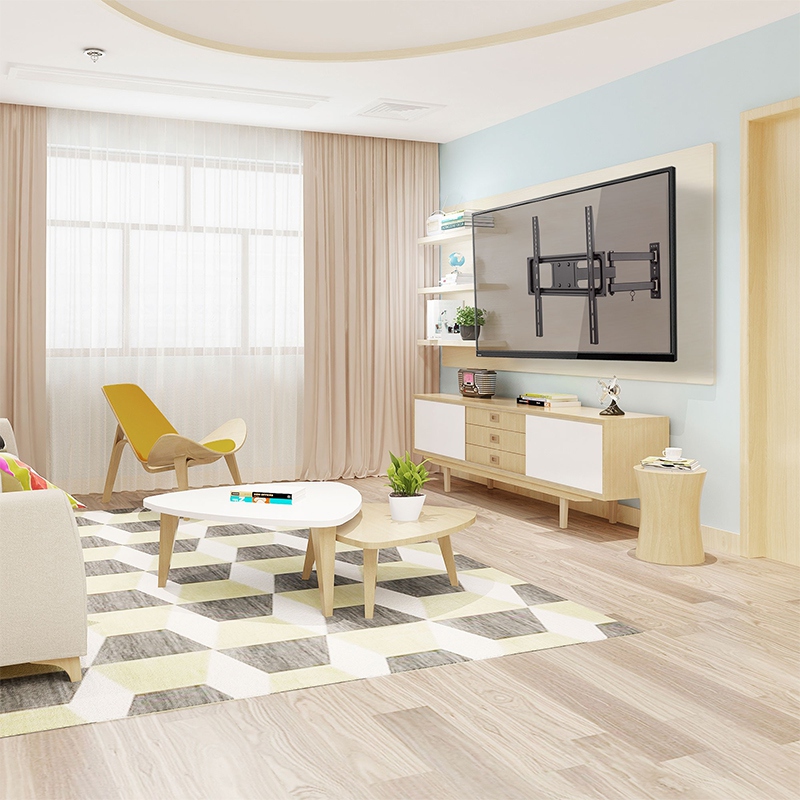 Suport TV de perete Cabletech pentru 32–55 inch, brat extensibil, VESA, 35 kg