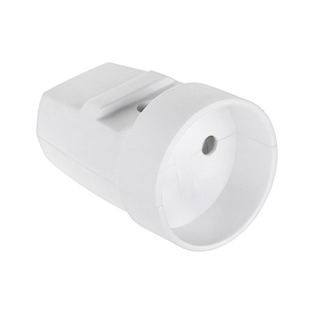 Cuplă electrică fără împământare 16A/250V, pentru cablu de alimentare