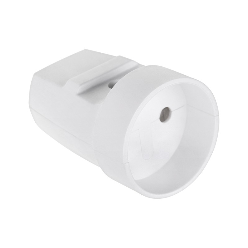 Cuplă electrică fără împământare 16A/250V, pentru cablu de alimentare