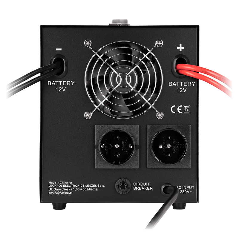 UPS pentru centrală termică Kemot 2000VA/1200W, sinus pur, 12V