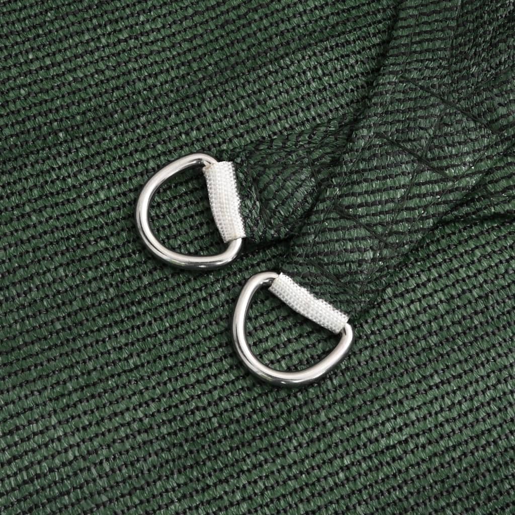 Pânză parasolar, verde închis, 4x5x5 m, HDPE, 160 g/m² GartenMobel Dekor