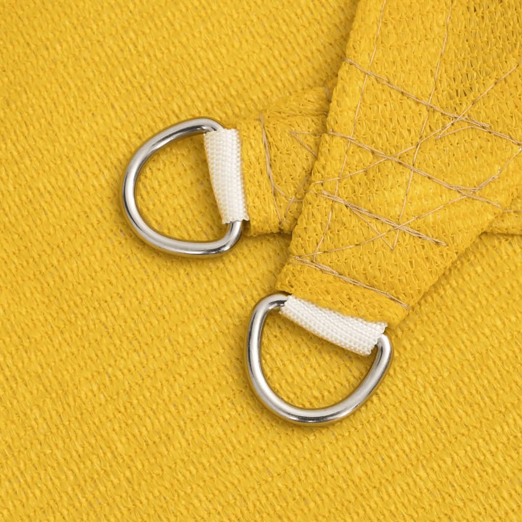 Pânză parasolar, galben, pătrat, 5x5, m HDPE, 160 g/m² GartenMobel Dekor